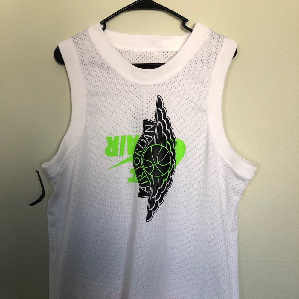 Nike Jordan JUMPMAN Wings Mesh Jersey Size Large